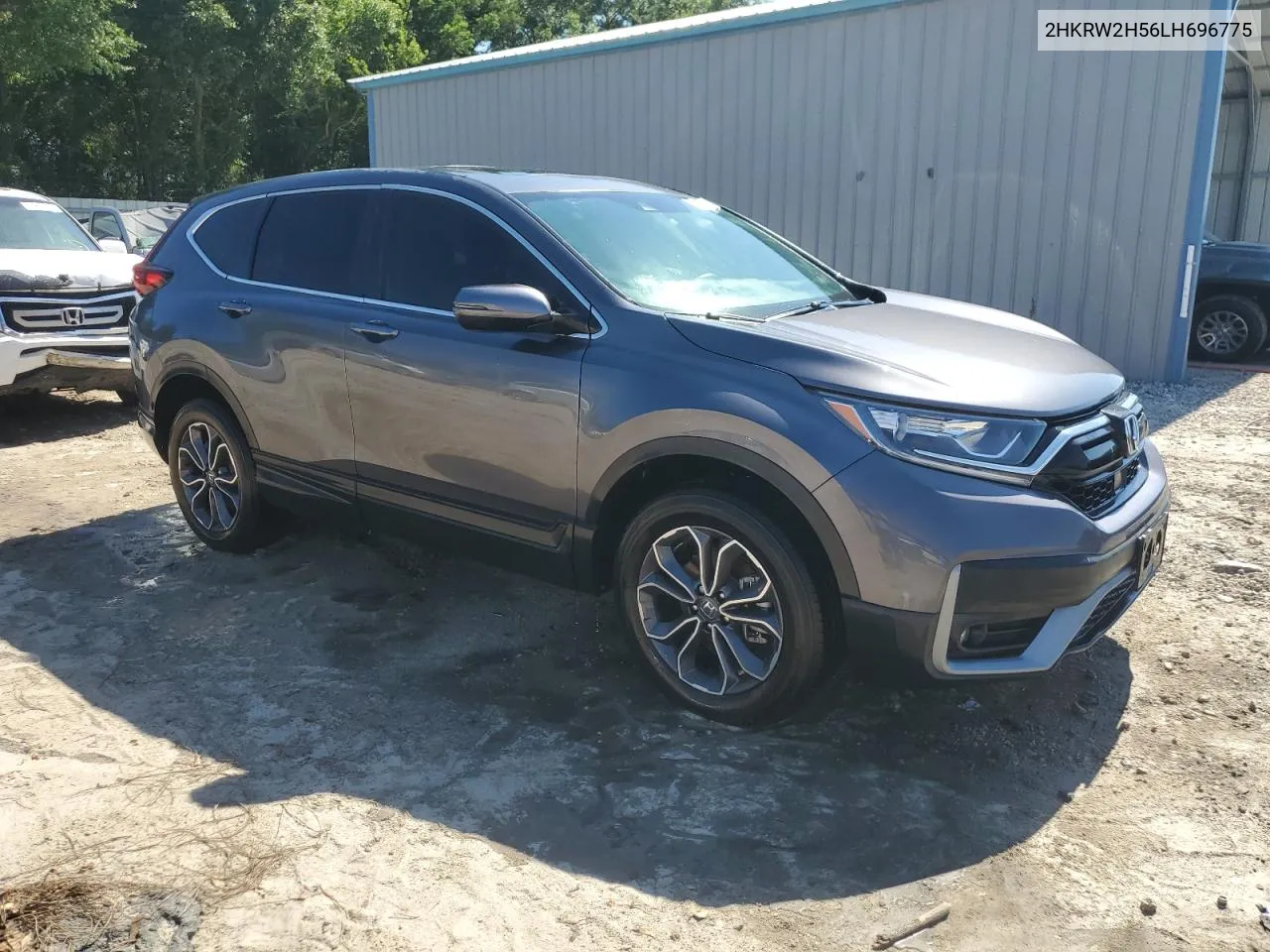 2020 Honda Cr-V Ex VIN: 2HKRW2H56LH696775 Lot: 56243794