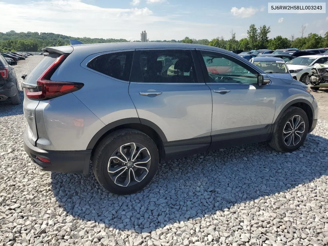 2020 Honda Cr-V Ex VIN: 5J6RW2H58LL003243 Lot: 57342234