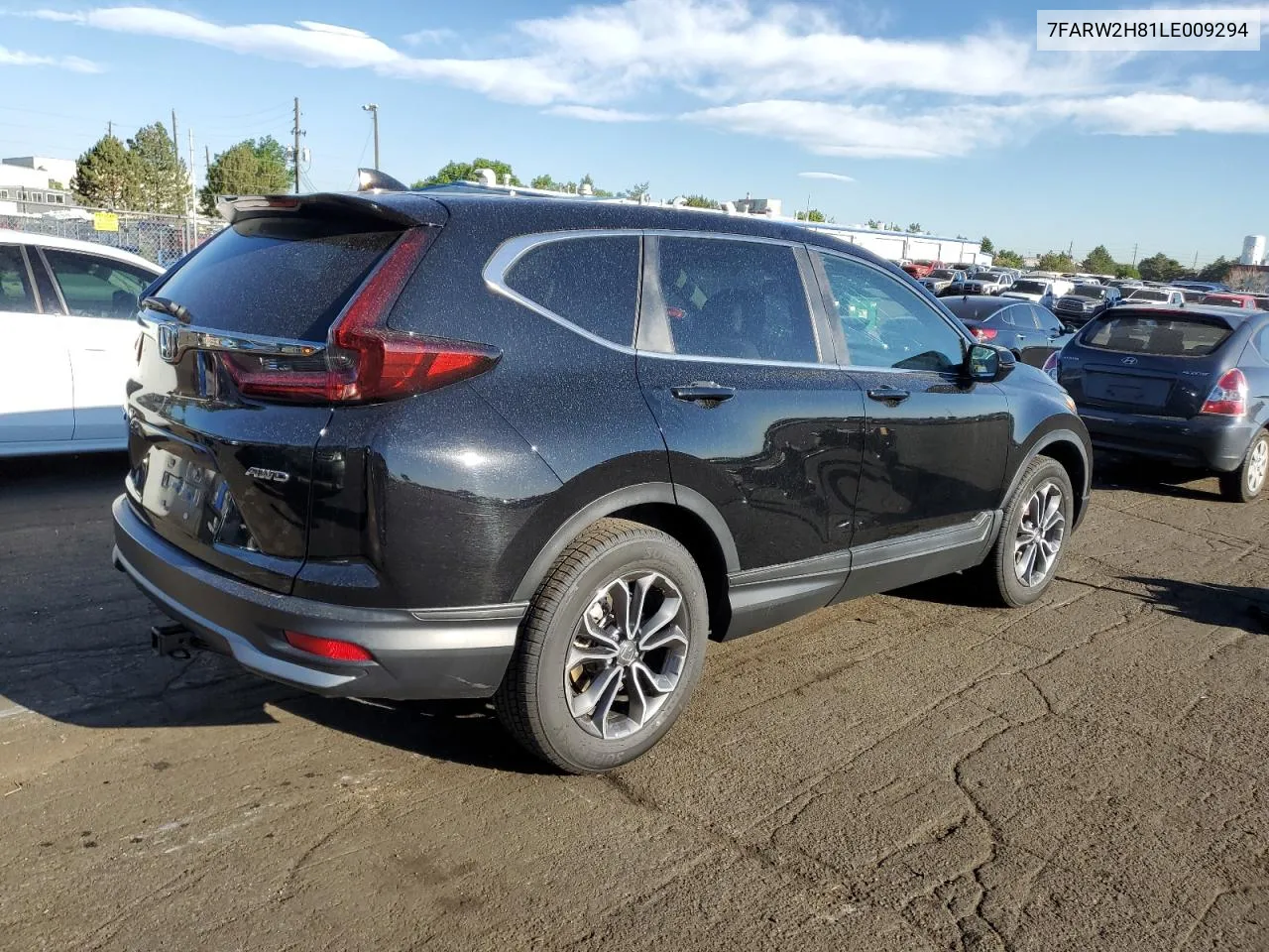 2020 Honda Cr-V Exl VIN: 7FARW2H81LE009294 Lot: 58946874