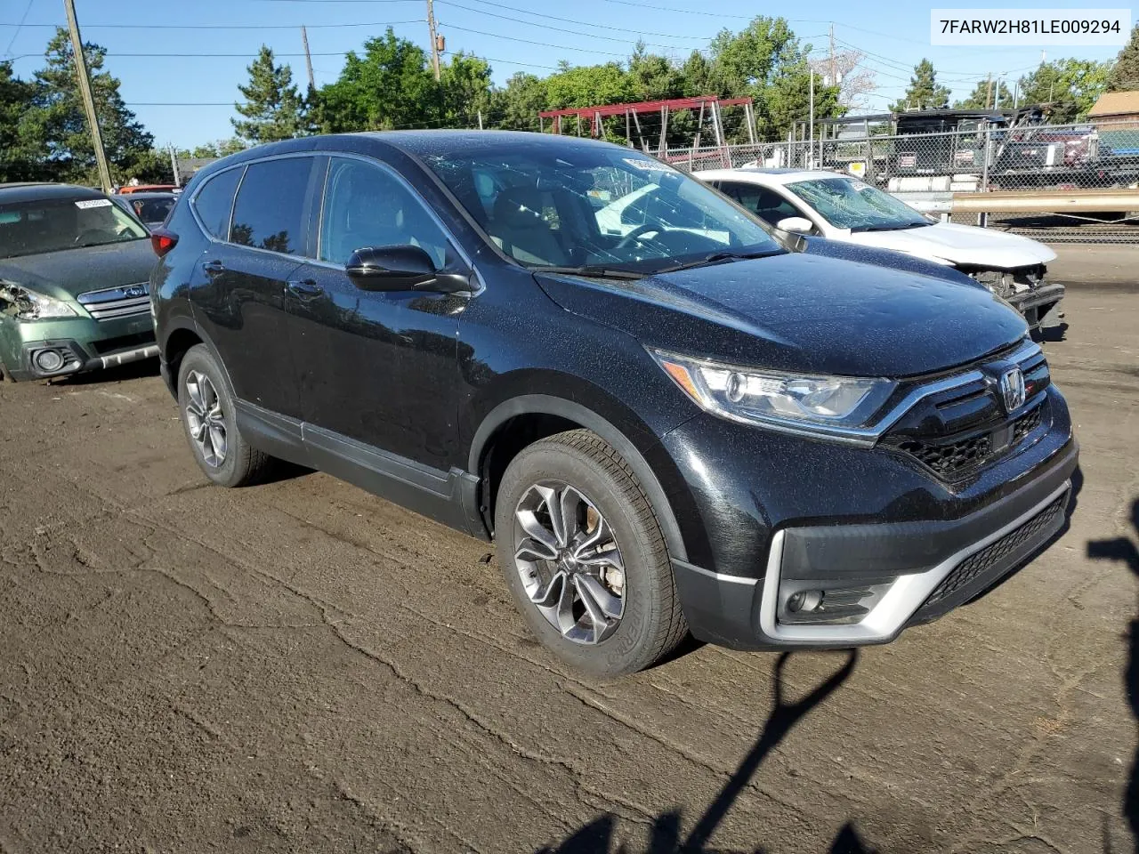 2020 Honda Cr-V Exl VIN: 7FARW2H81LE009294 Lot: 58946874