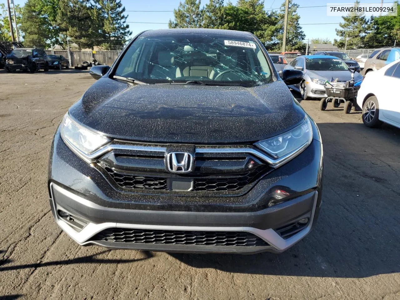 2020 Honda Cr-V Exl VIN: 7FARW2H81LE009294 Lot: 58946874