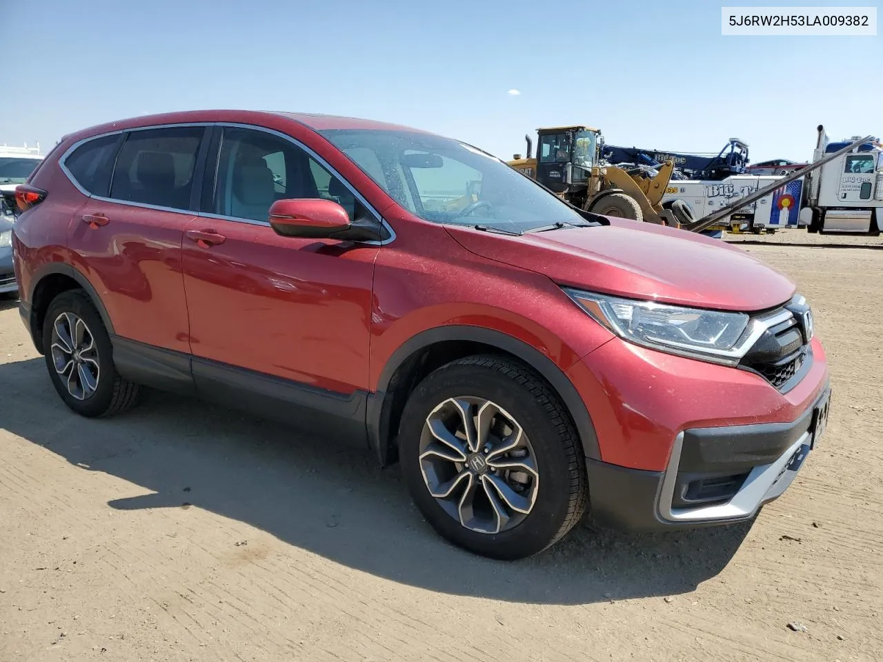 2020 Honda Cr-V Ex VIN: 5J6RW2H53LA009382 Lot: 60522164