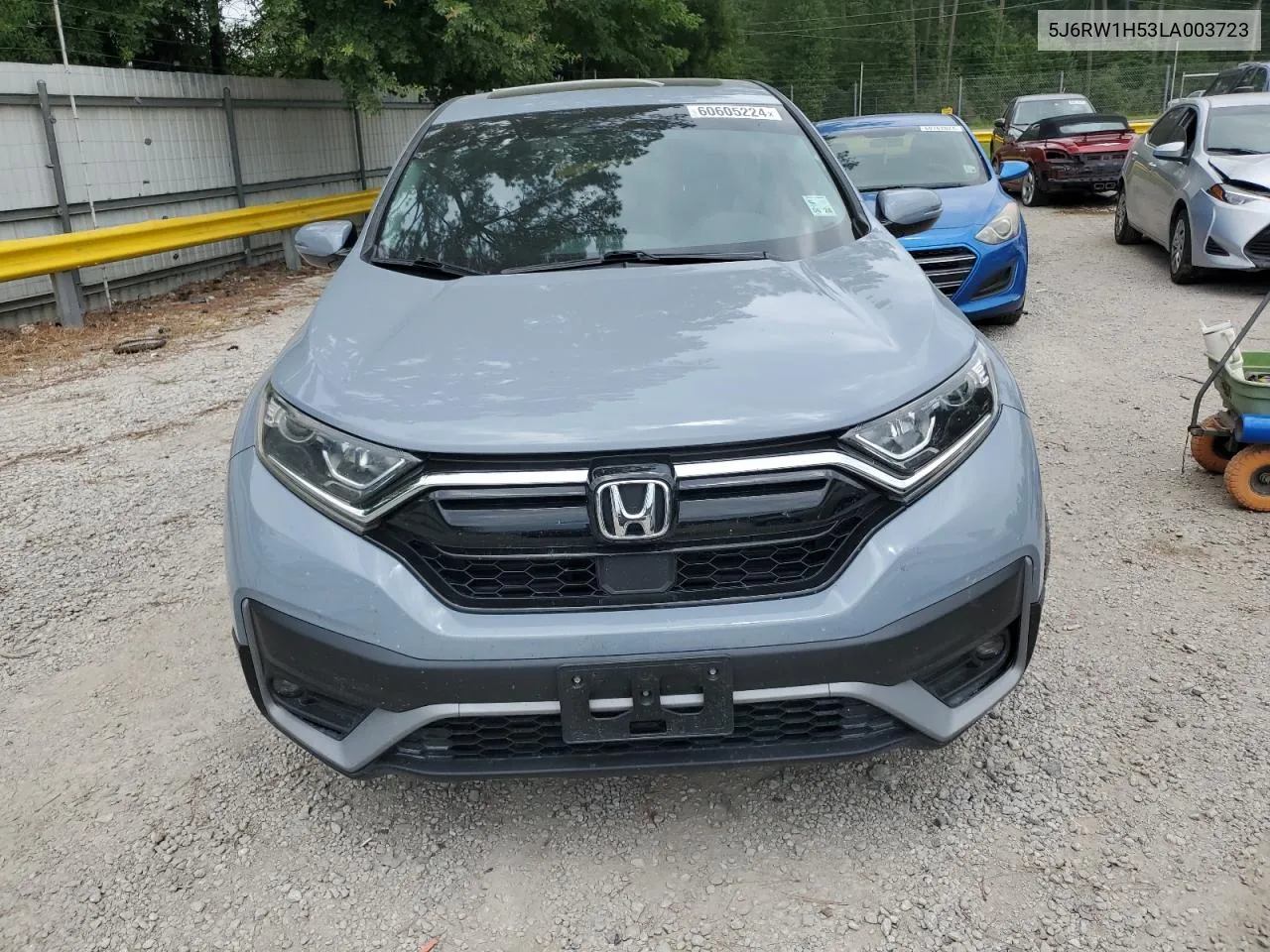 2020 Honda Cr-V Ex VIN: 5J6RW1H53LA003723 Lot: 60605224