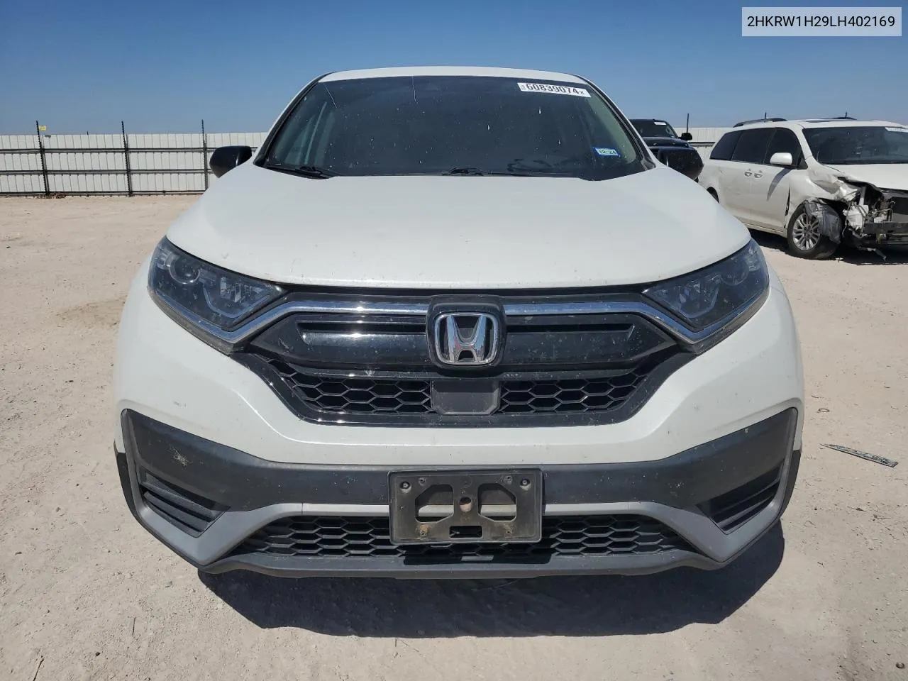 2020 Honda Cr-V Lx VIN: 2HKRW1H29LH402169 Lot: 60839074