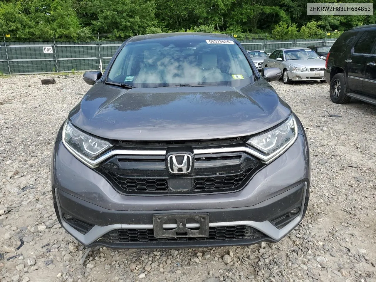 2020 Honda Cr-V Exl VIN: 2HKRW2H83LH684853 Lot: 60878654