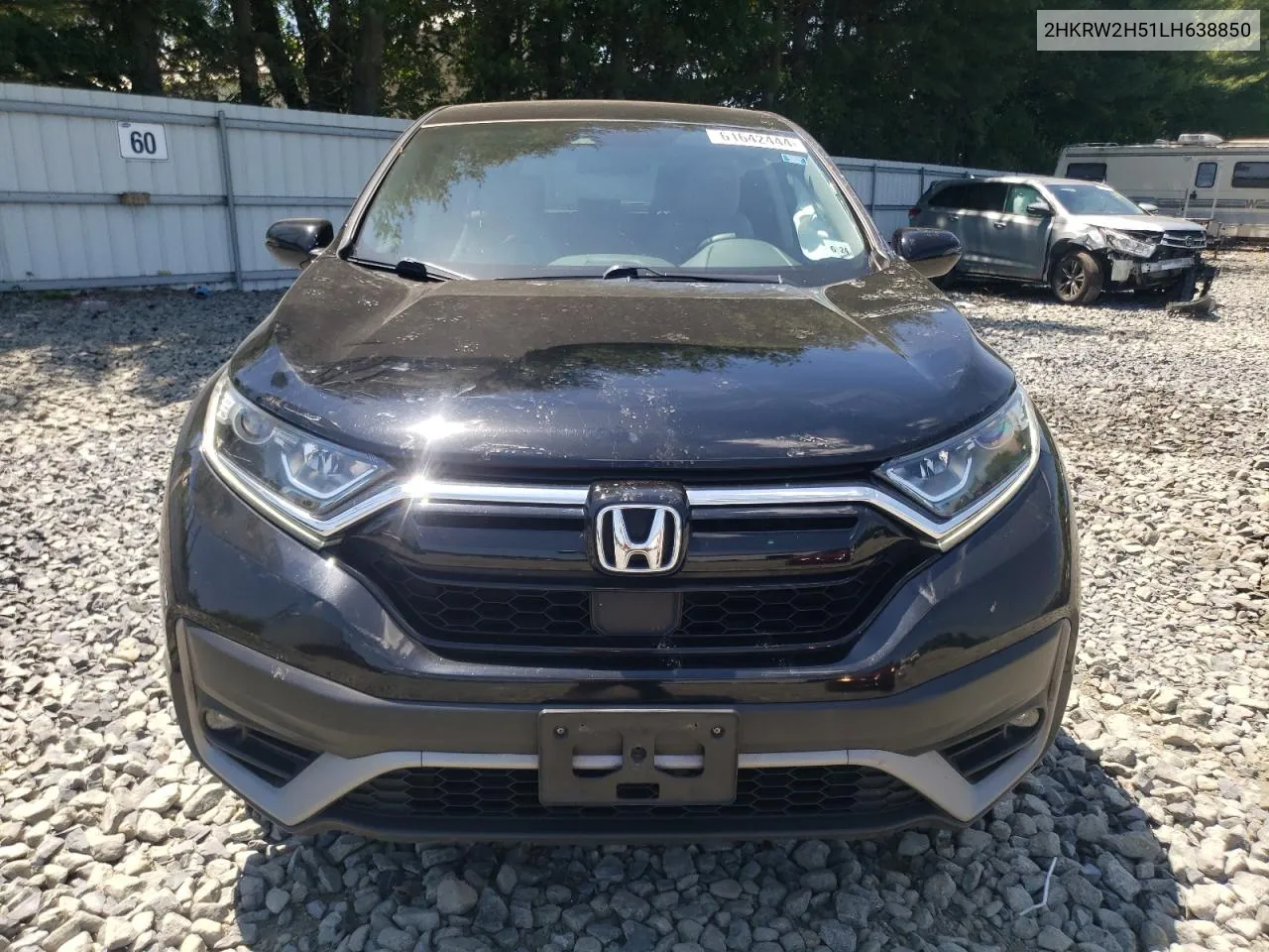 2020 Honda Cr-V Ex VIN: 2HKRW2H51LH638850 Lot: 61642444