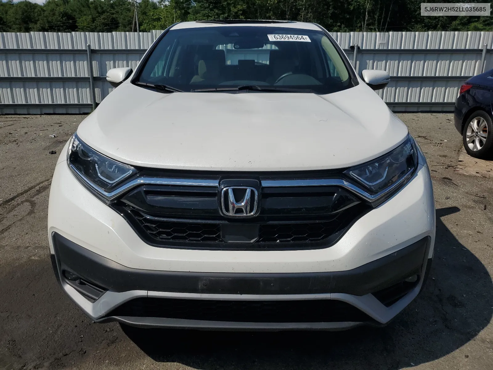 2020 Honda Cr-V Ex VIN: 5J6RW2H52LL035685 Lot: 63694564