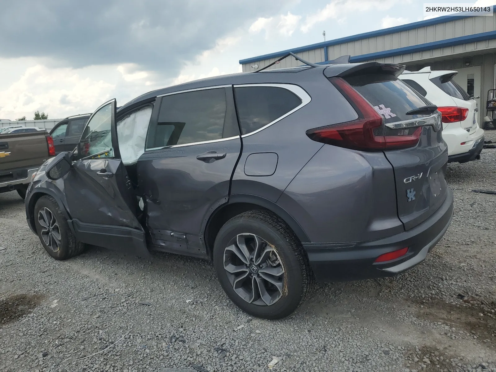 2020 Honda Cr-V Ex VIN: 2HKRW2H53LH650143 Lot: 64039914