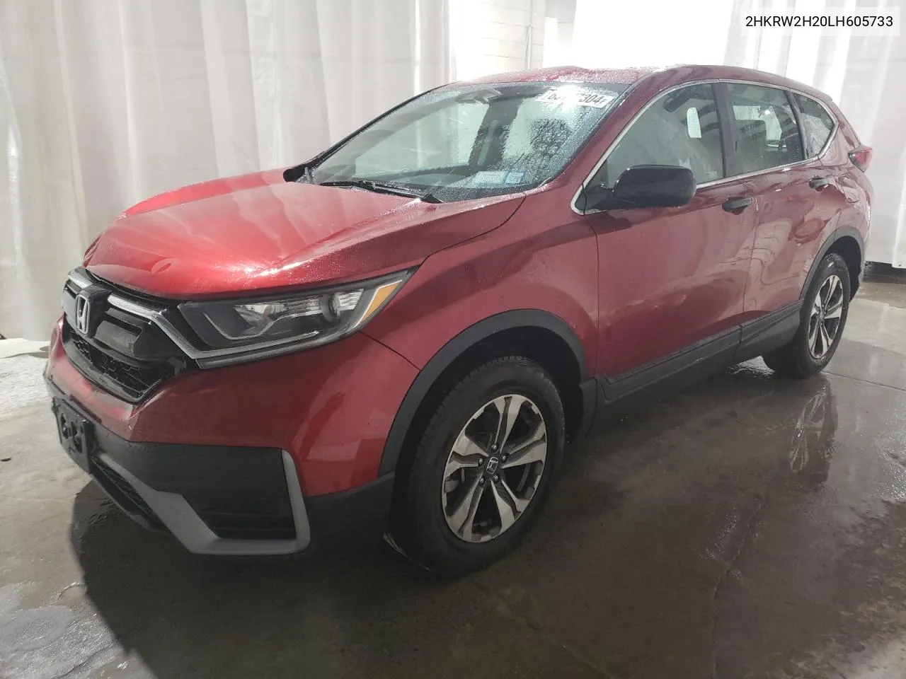 2020 Honda Cr-V Lx VIN: 2HKRW2H20LH605733 Lot: 65177304