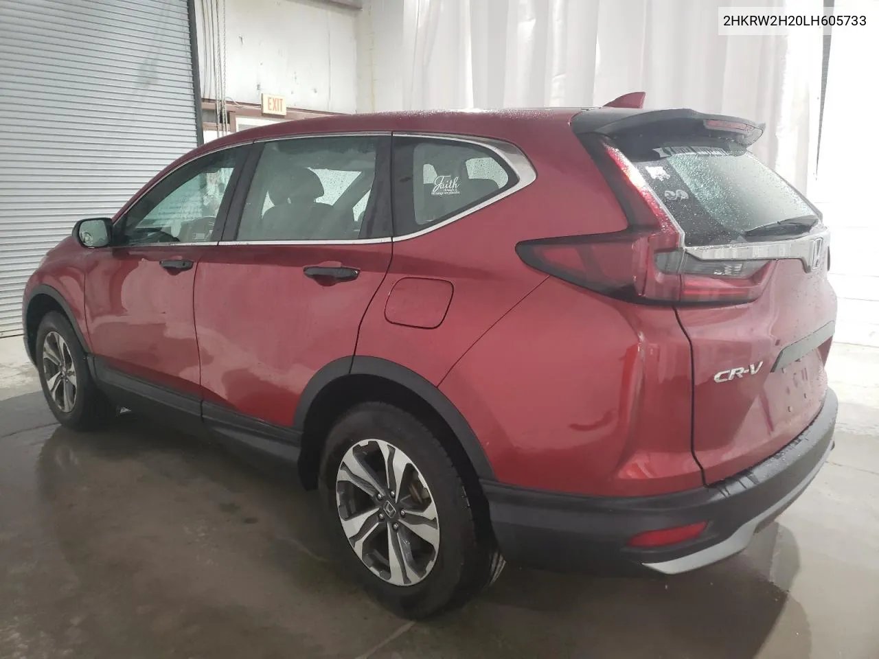 2020 Honda Cr-V Lx VIN: 2HKRW2H20LH605733 Lot: 65177304