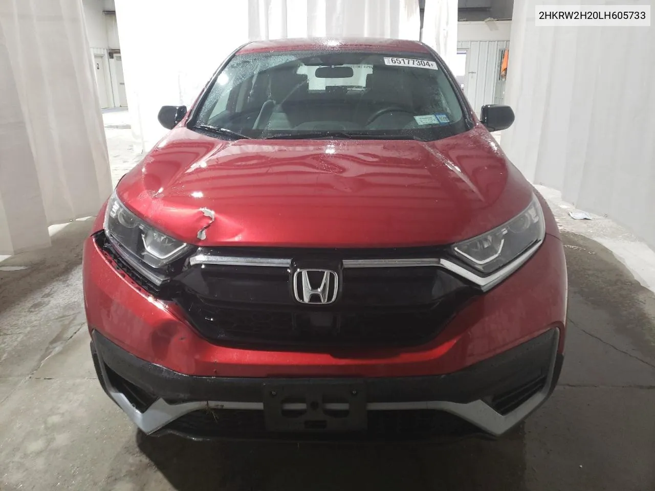 2020 Honda Cr-V Lx VIN: 2HKRW2H20LH605733 Lot: 65177304