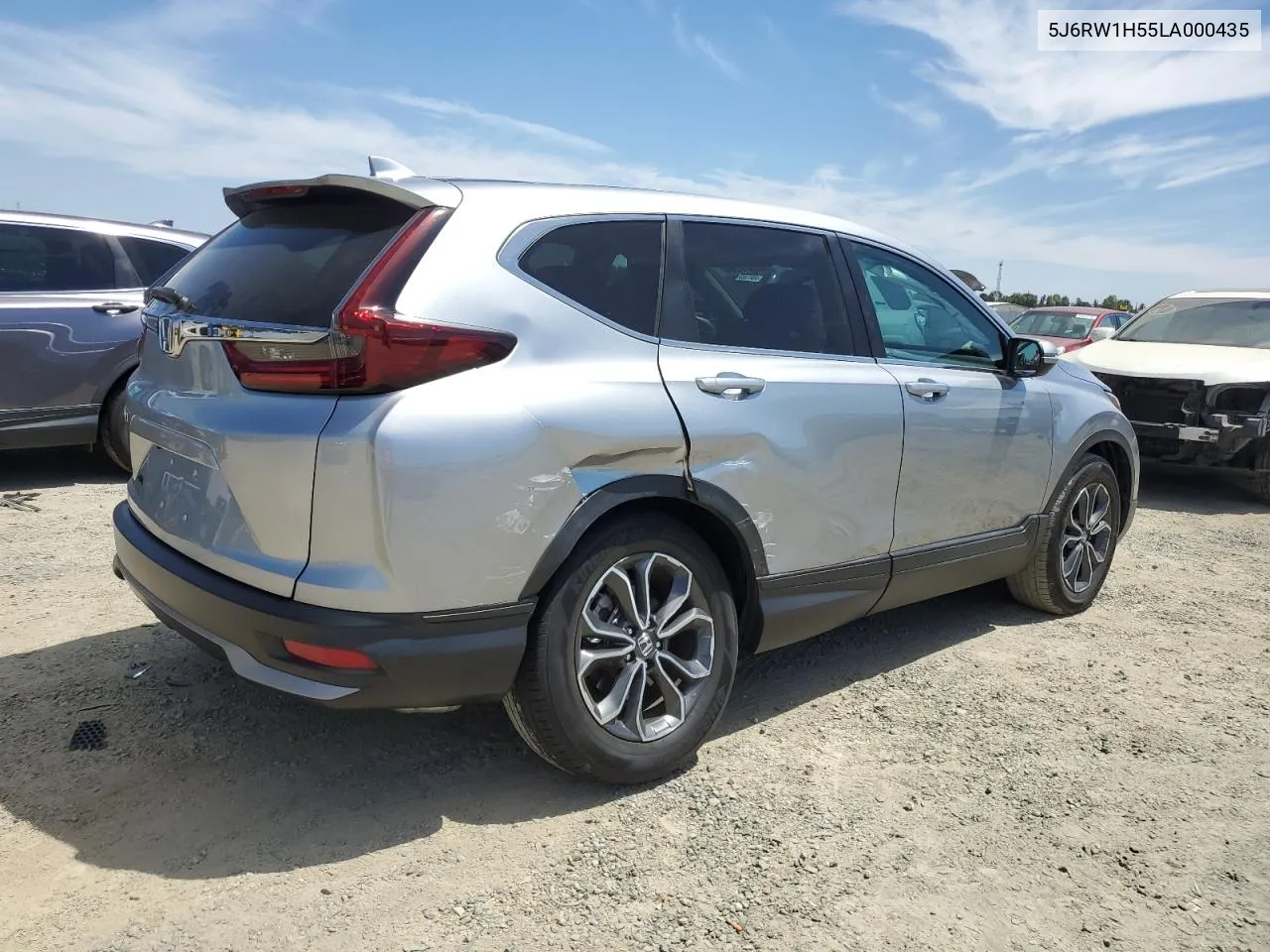 2020 Honda Cr-V Ex VIN: 5J6RW1H55LA000435 Lot: 65681264