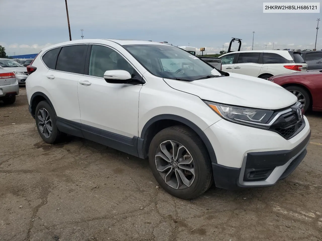 2020 Honda Cr-V Exl VIN: 2HKRW2H85LH686121 Lot: 66414094