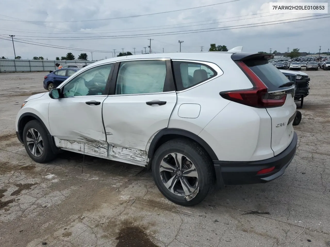 2020 Honda Cr-V Lx VIN: 7FARW2H20LE010853 Lot: 66547804