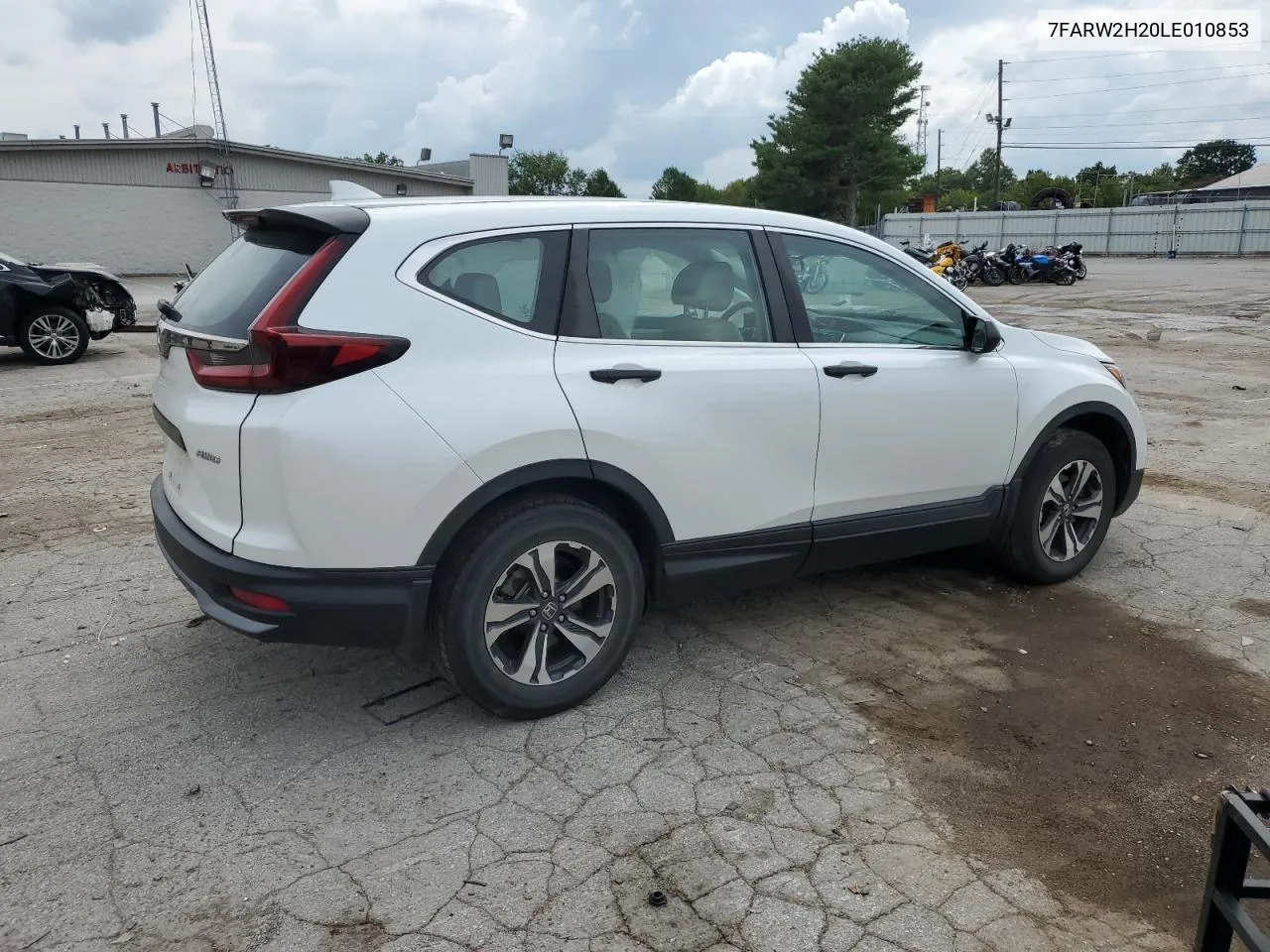 2020 Honda Cr-V Lx VIN: 7FARW2H20LE010853 Lot: 66547804