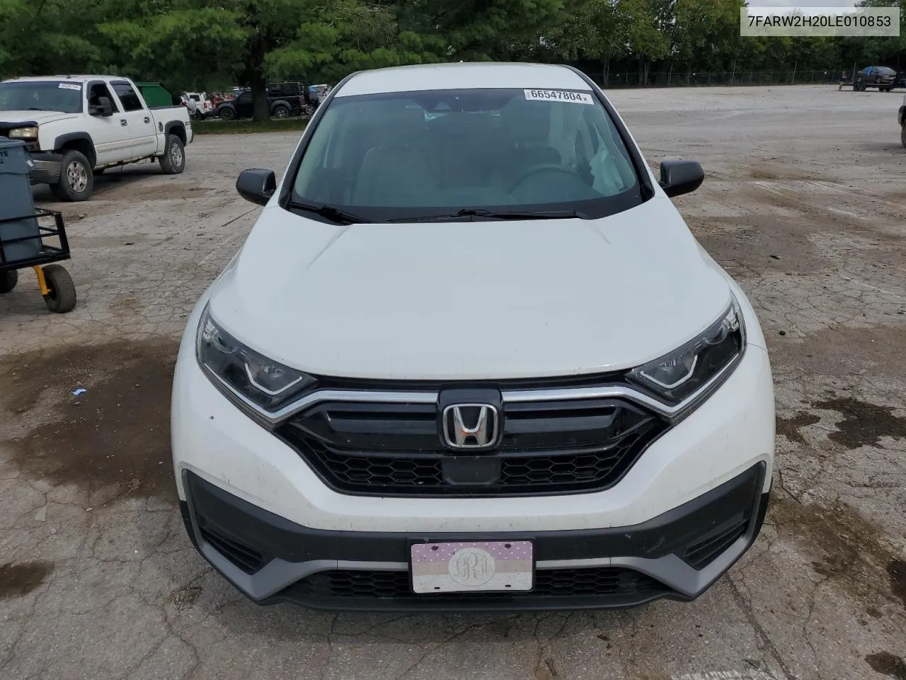 2020 Honda Cr-V Lx VIN: 7FARW2H20LE010853 Lot: 66547804