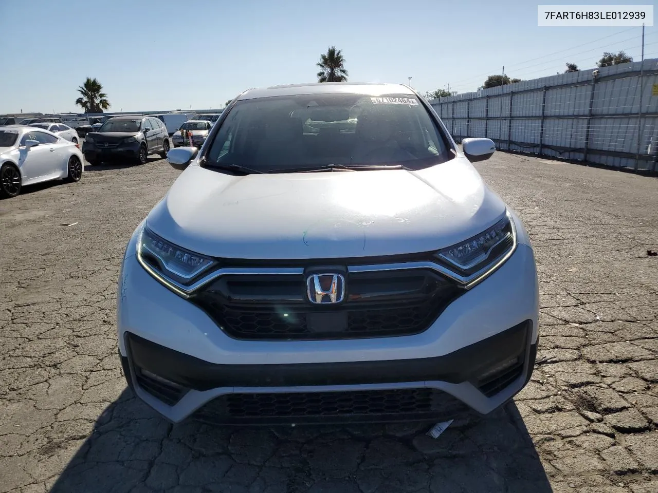 2020 Honda Cr-V Exl VIN: 7FART6H83LE012939 Lot: 67102464