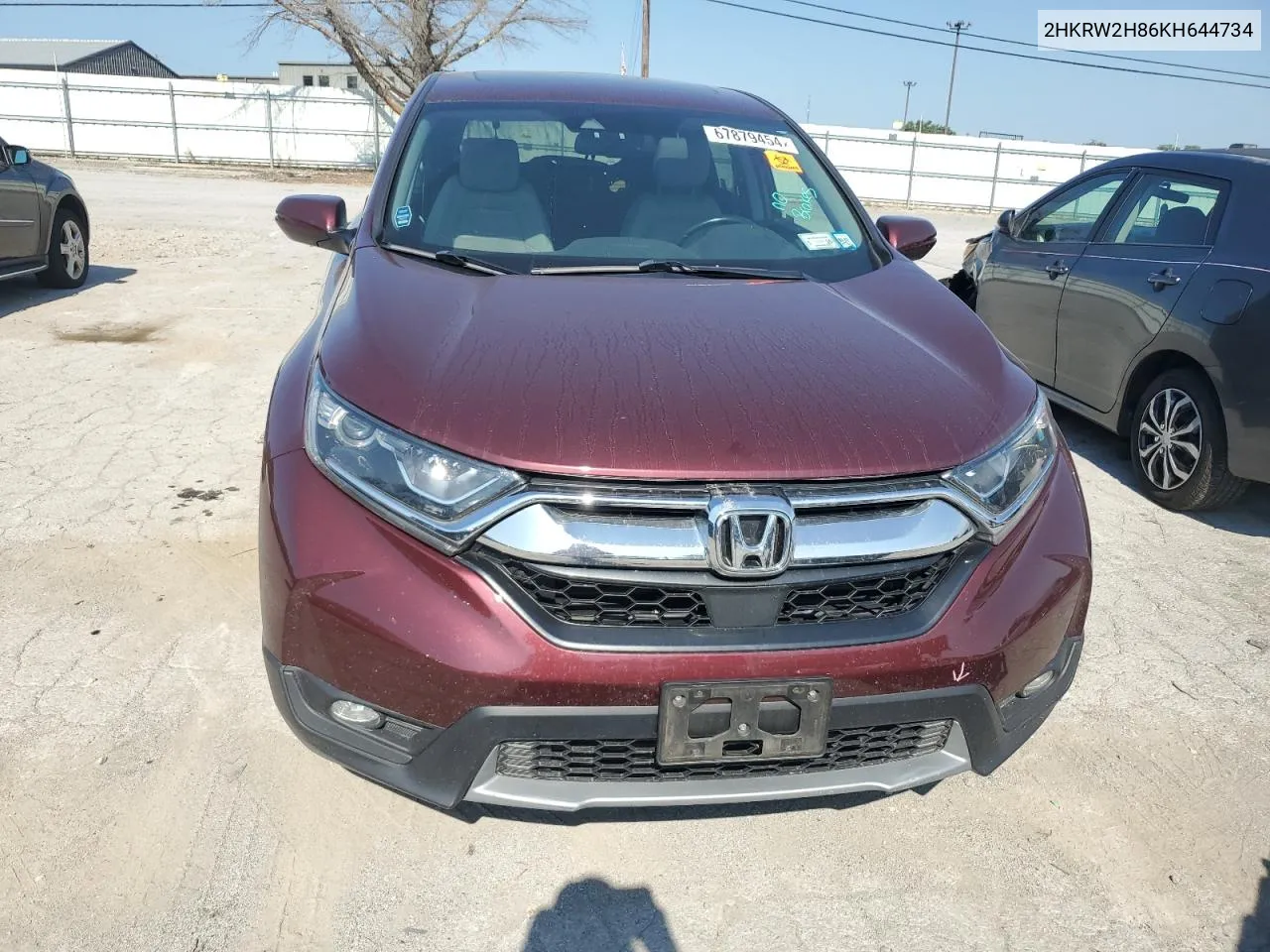 2HKRW2H86KH644734 2020 Honda Cr-V Exl