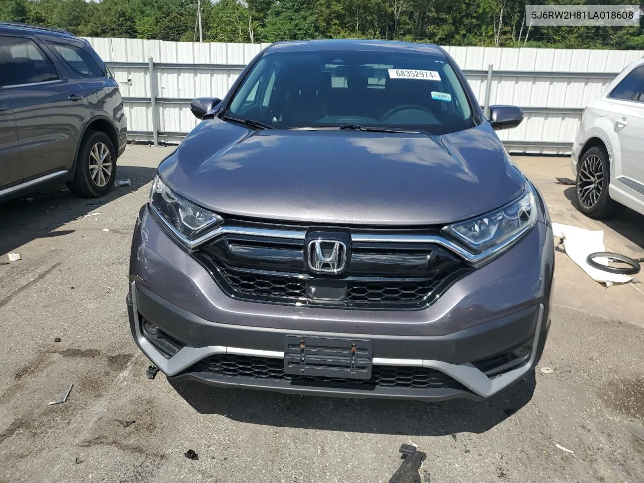 2020 Honda Cr-V Exl VIN: 5J6RW2H81LA018608 Lot: 68352974