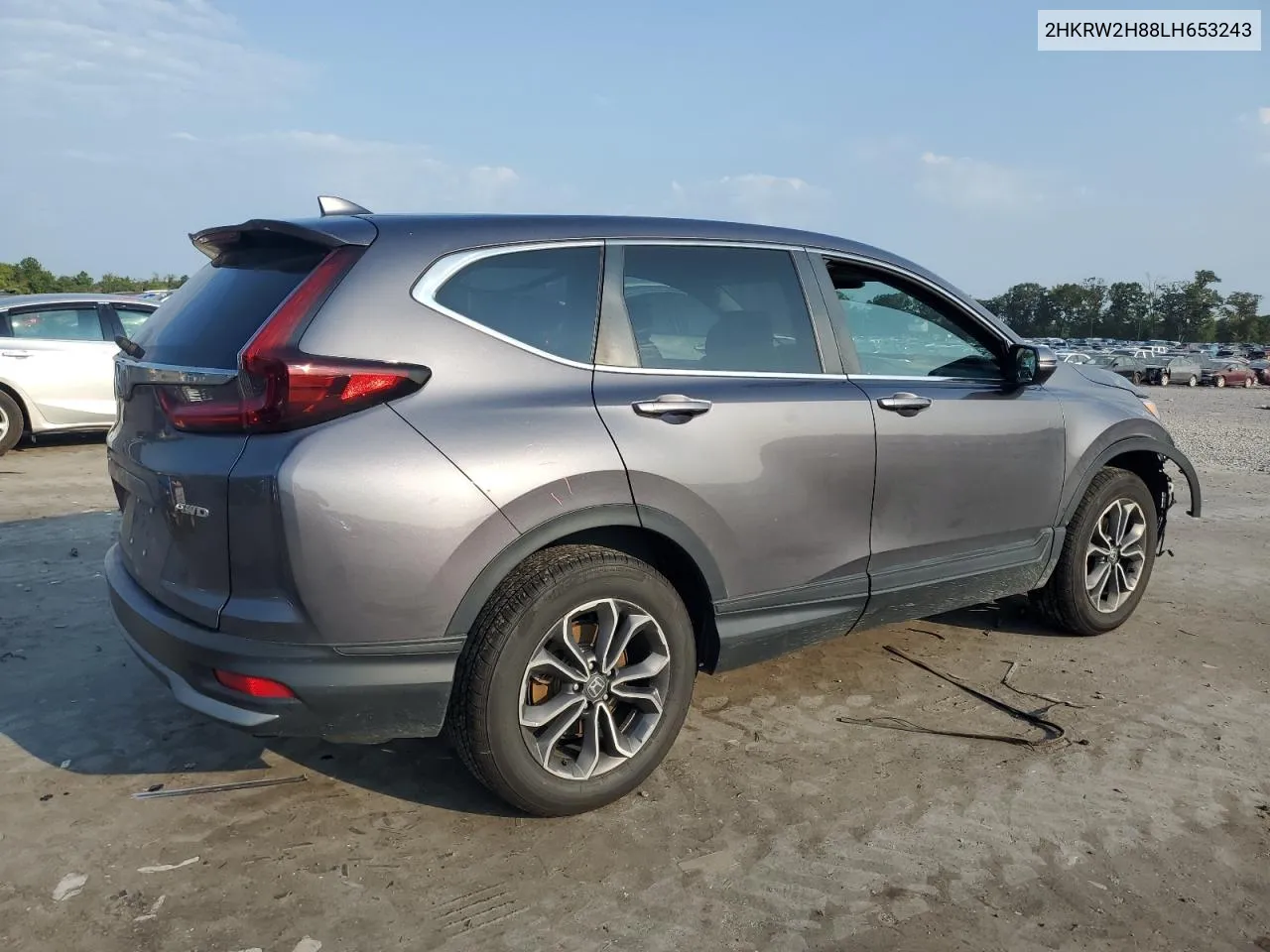 2020 Honda Cr-V Exl VIN: 2HKRW2H88LH653243 Lot: 68417364