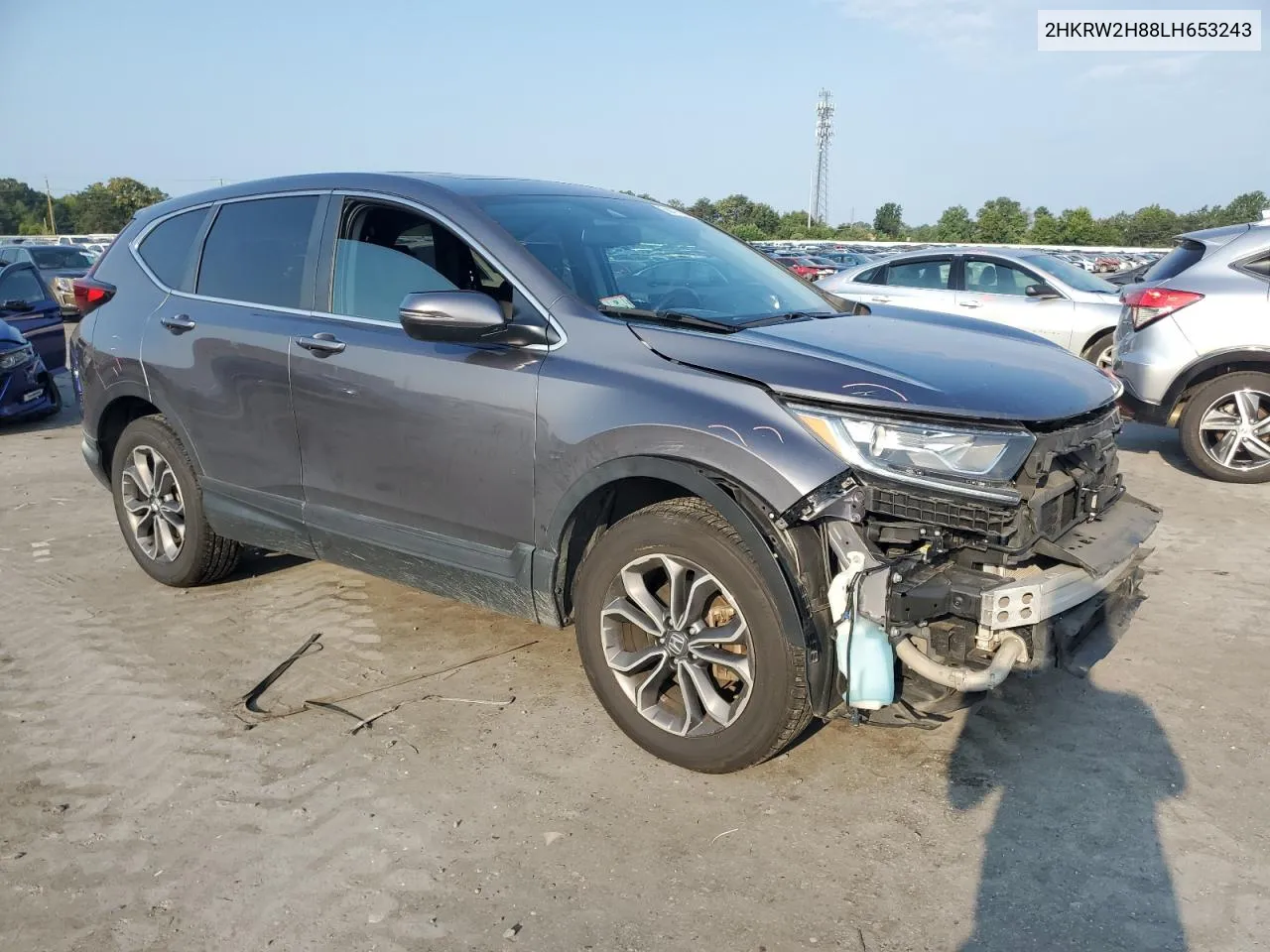 2020 Honda Cr-V Exl VIN: 2HKRW2H88LH653243 Lot: 68417364