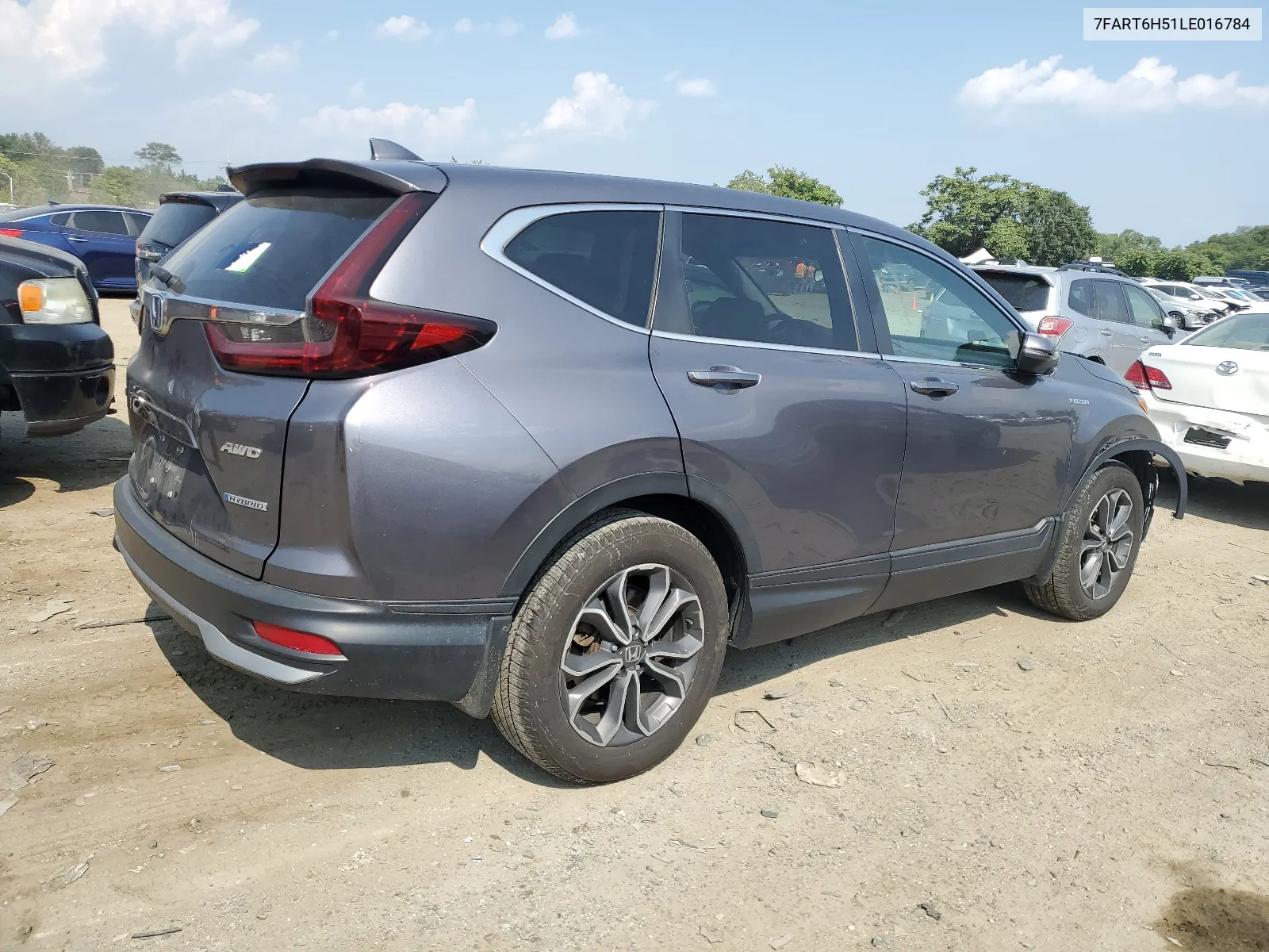 2020 Honda Cr-V Ex VIN: 7FART6H51LE016784 Lot: 68669884