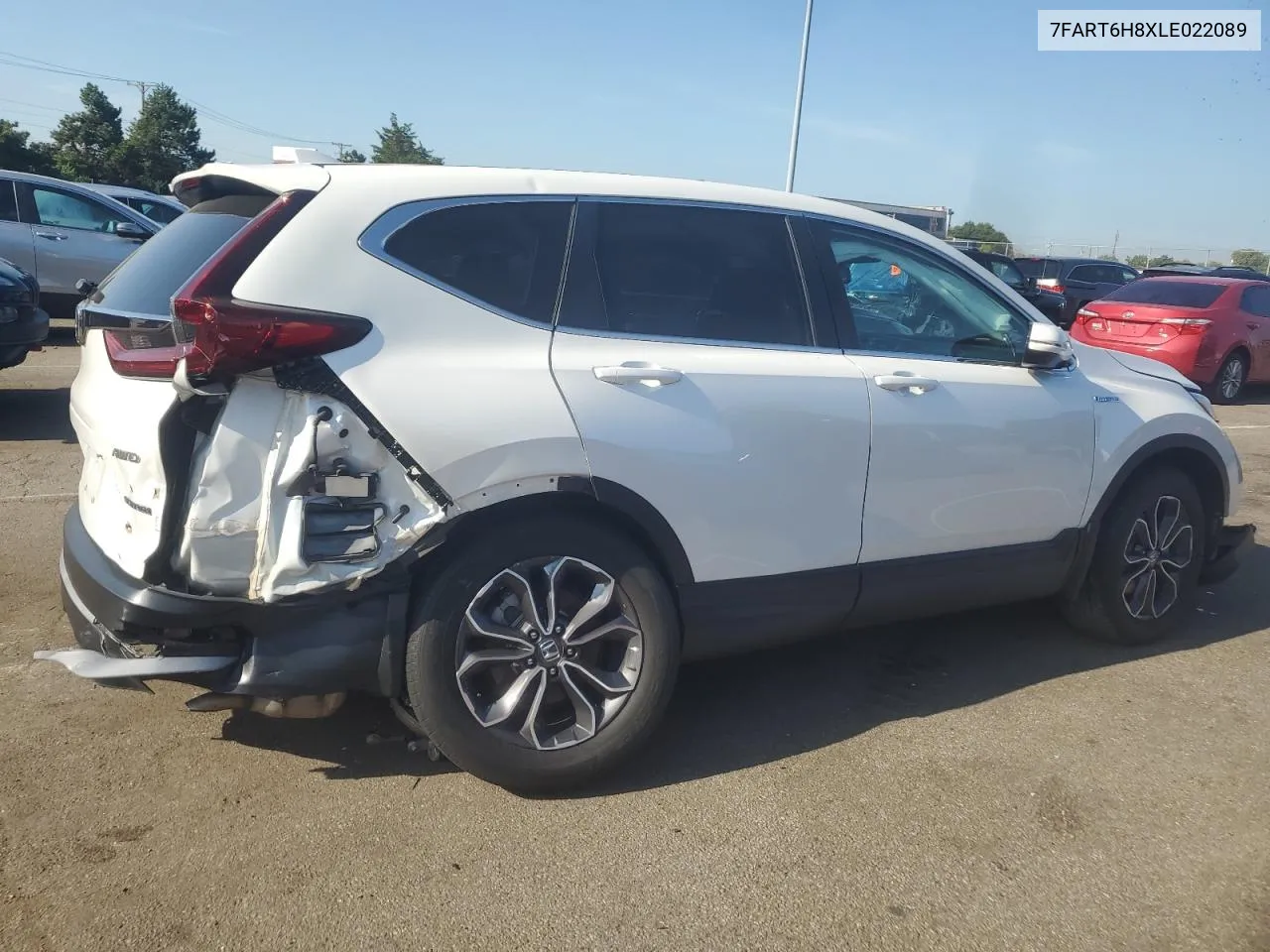 2020 Honda Cr-V Exl VIN: 7FART6H8XLE022089 Lot: 68886234