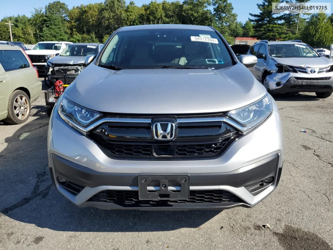 2020 Honda Cr-V Ex VIN: 5J6RW2H54LL019715 Lot: 68912394