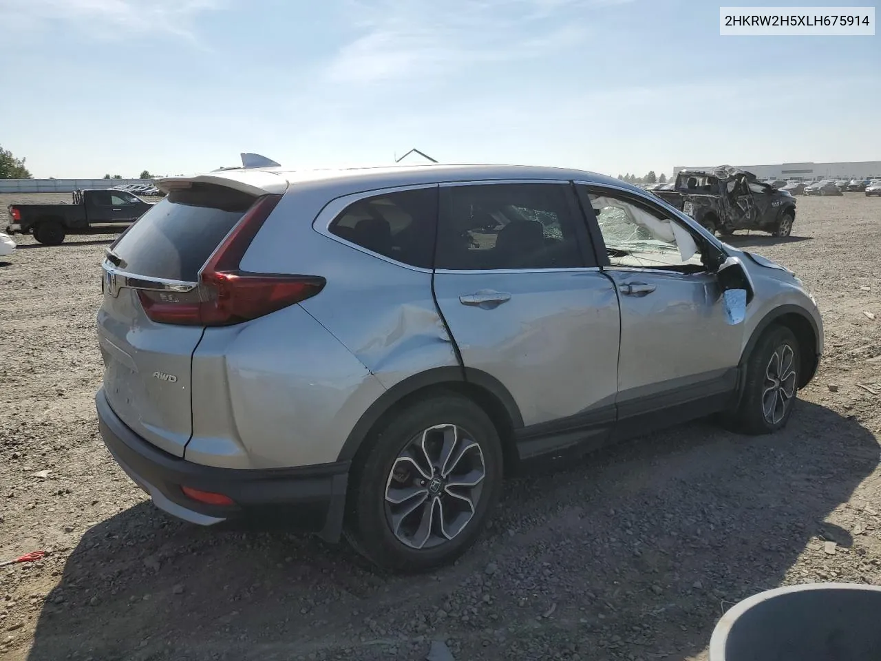 2020 Honda Cr-V Ex VIN: 2HKRW2H5XLH675914 Lot: 69003914