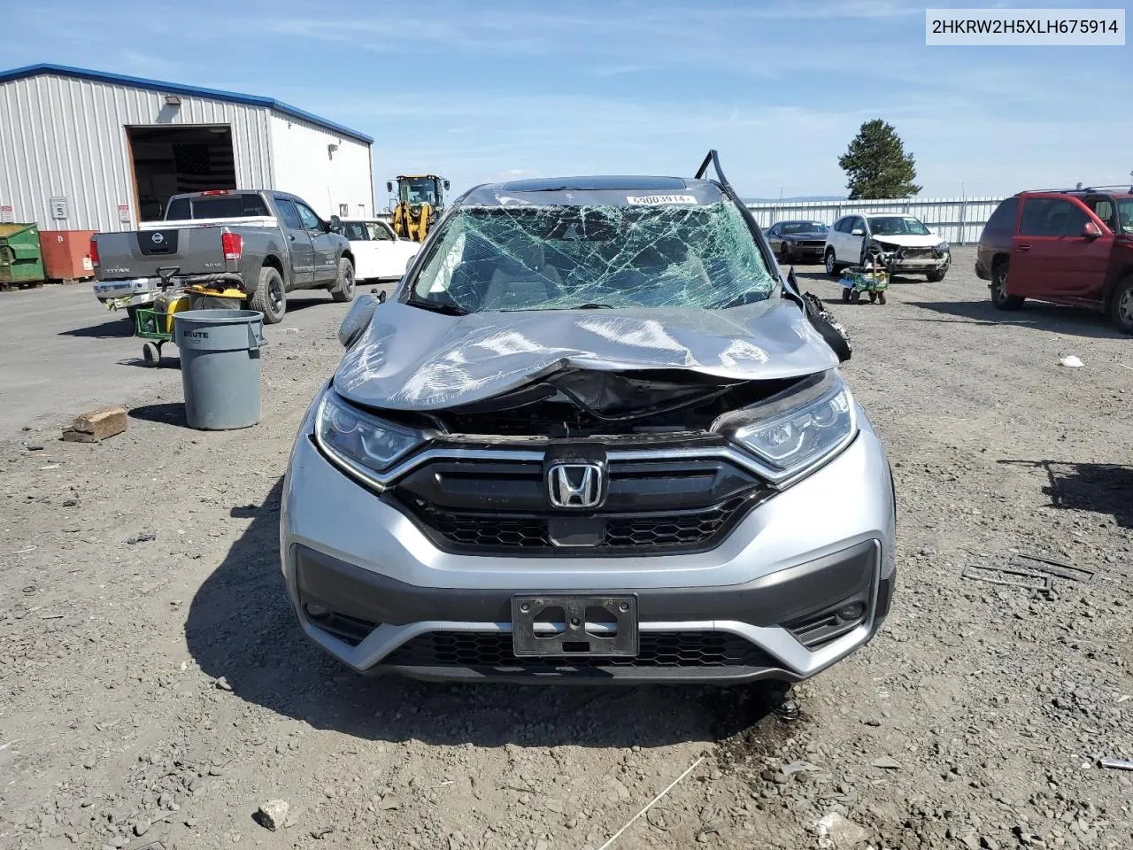 2020 Honda Cr-V Ex VIN: 2HKRW2H5XLH675914 Lot: 69003914