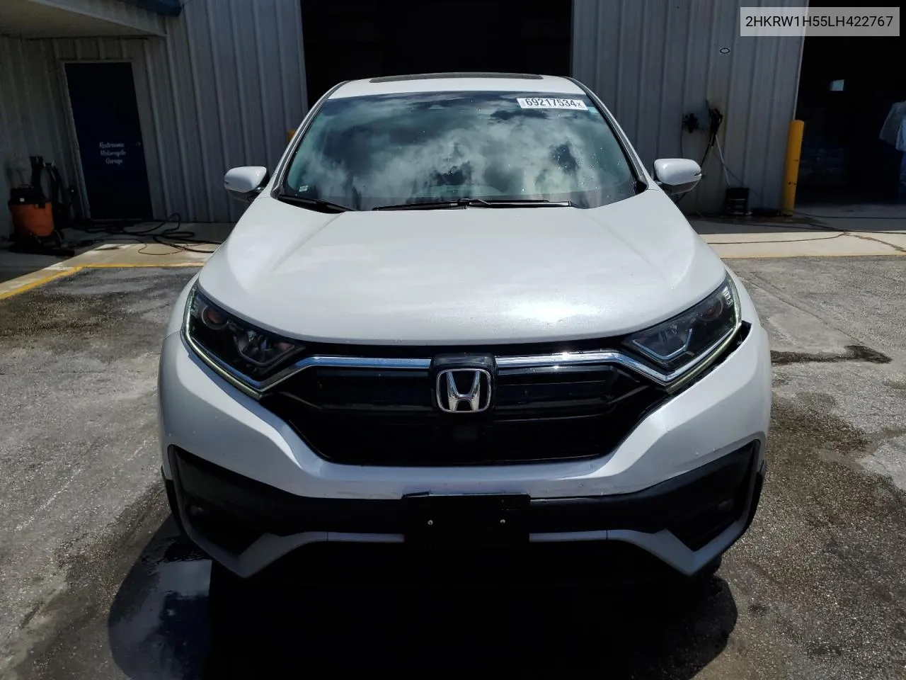 2020 Honda Cr-V Ex VIN: 2HKRW1H55LH422767 Lot: 69217534