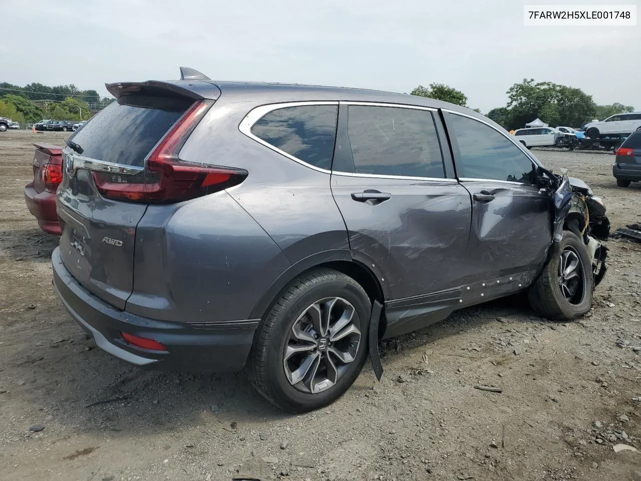 2020 Honda Cr-V Ex VIN: 7FARW2H5XLE001748 Lot: 69251394