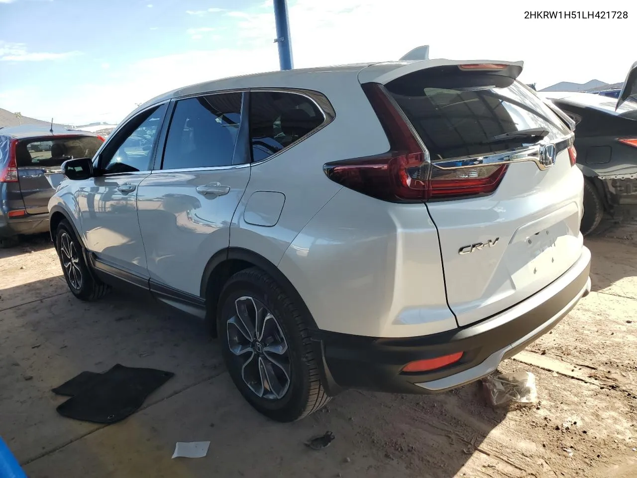 2020 Honda Cr-V Ex VIN: 2HKRW1H51LH421728 Lot: 69266194