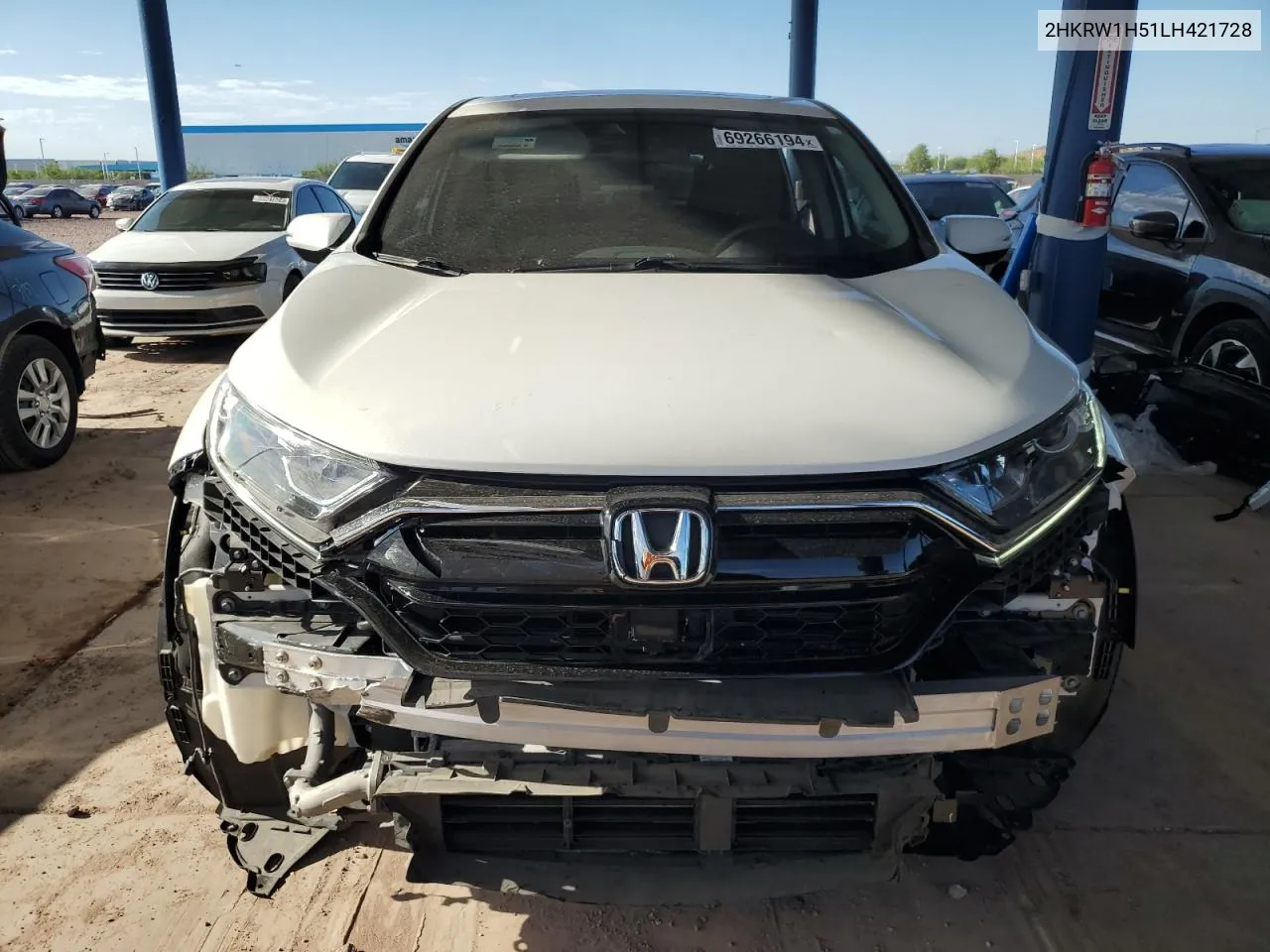 2HKRW1H51LH421728 2020 Honda Cr-V Ex