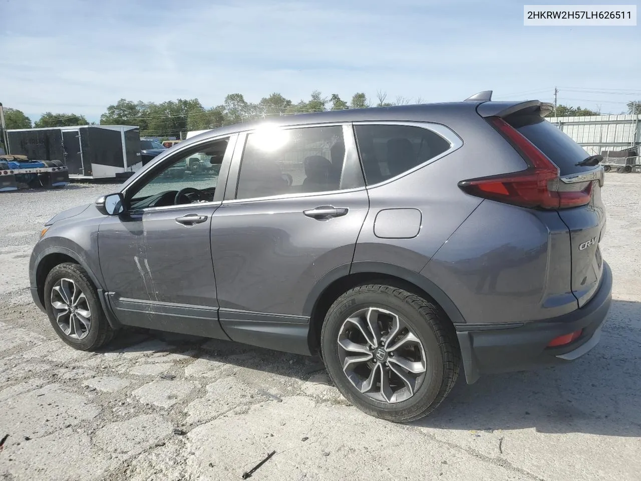 2020 Honda Cr-V Ex VIN: 2HKRW2H57LH626511 Lot: 69377854