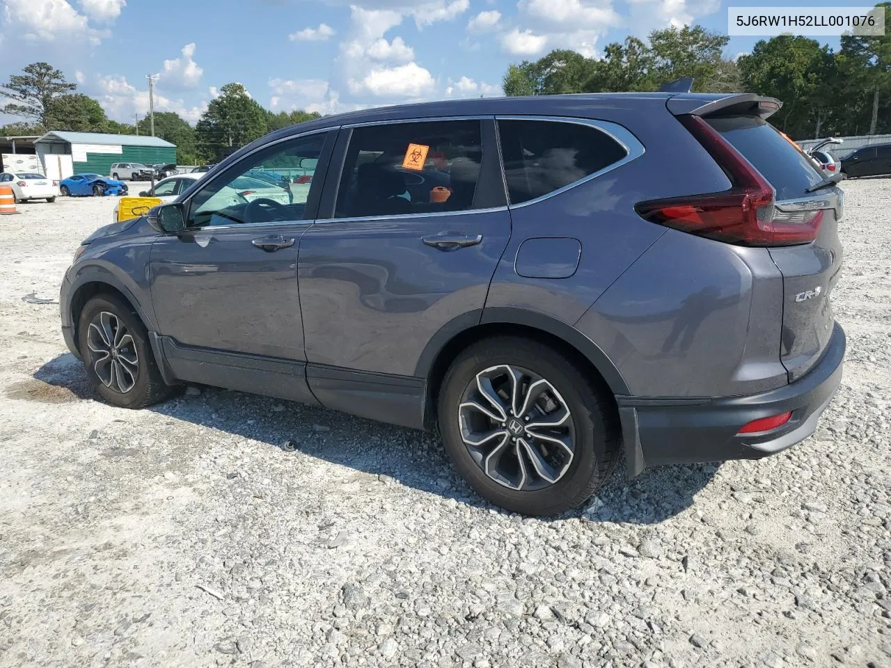 2020 Honda Cr-V Ex VIN: 5J6RW1H52LL001076 Lot: 69593434