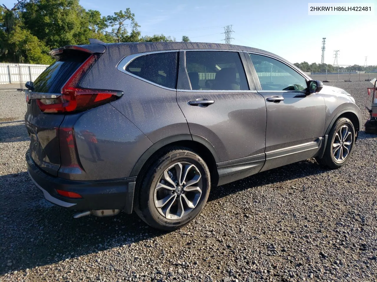 2020 Honda Cr-V Exl VIN: 2HKRW1H86LH422481 Lot: 69862434