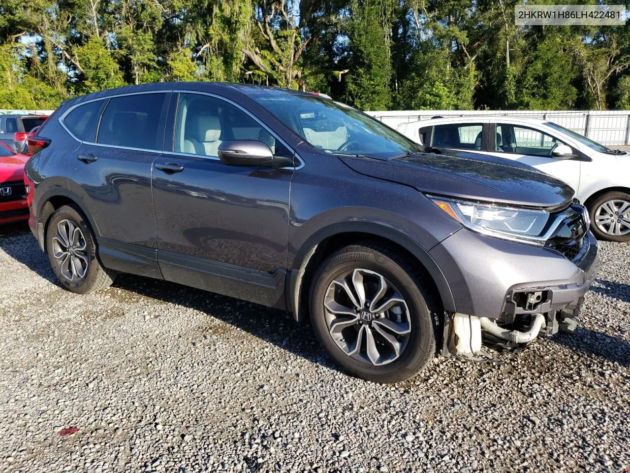 2020 Honda Cr-V Exl VIN: 2HKRW1H86LH422481 Lot: 69862434