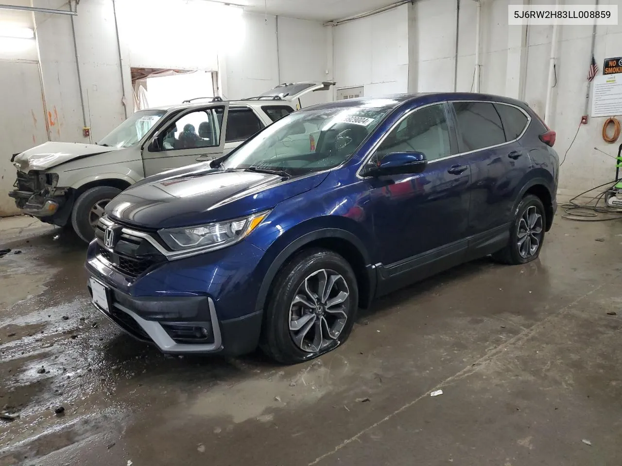 2020 Honda Cr-V Exl VIN: 5J6RW2H83LL008859 Lot: 69929004