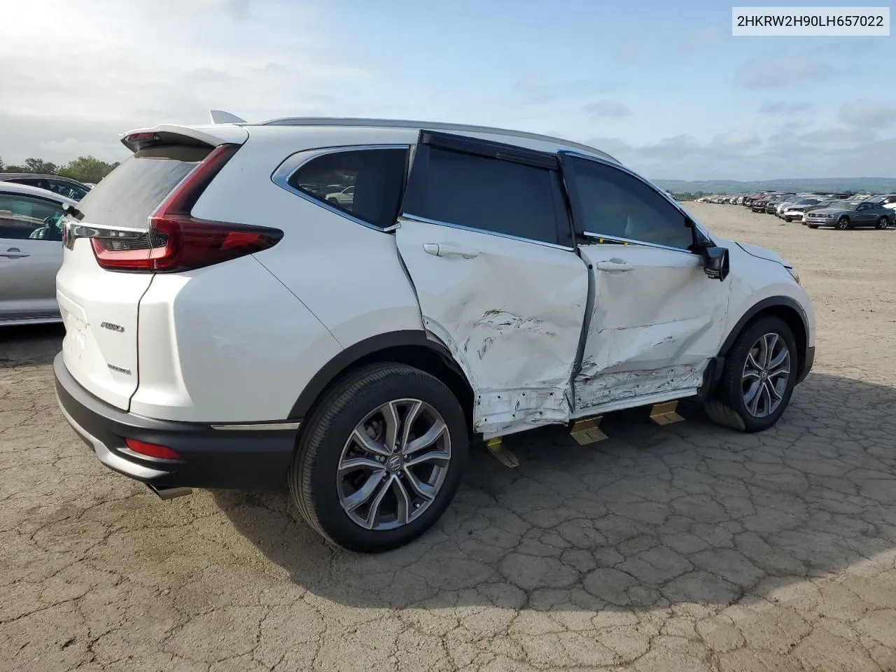 2020 Honda Cr-V Touring VIN: 2HKRW2H90LH657022 Lot: 70092574