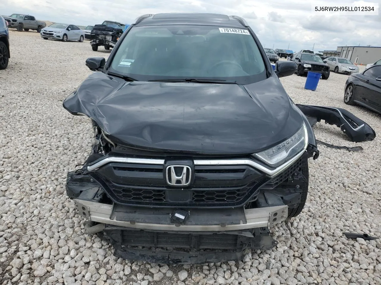 2020 Honda Cr-V Touring VIN: 5J6RW2H95LL012534 Lot: 70148724