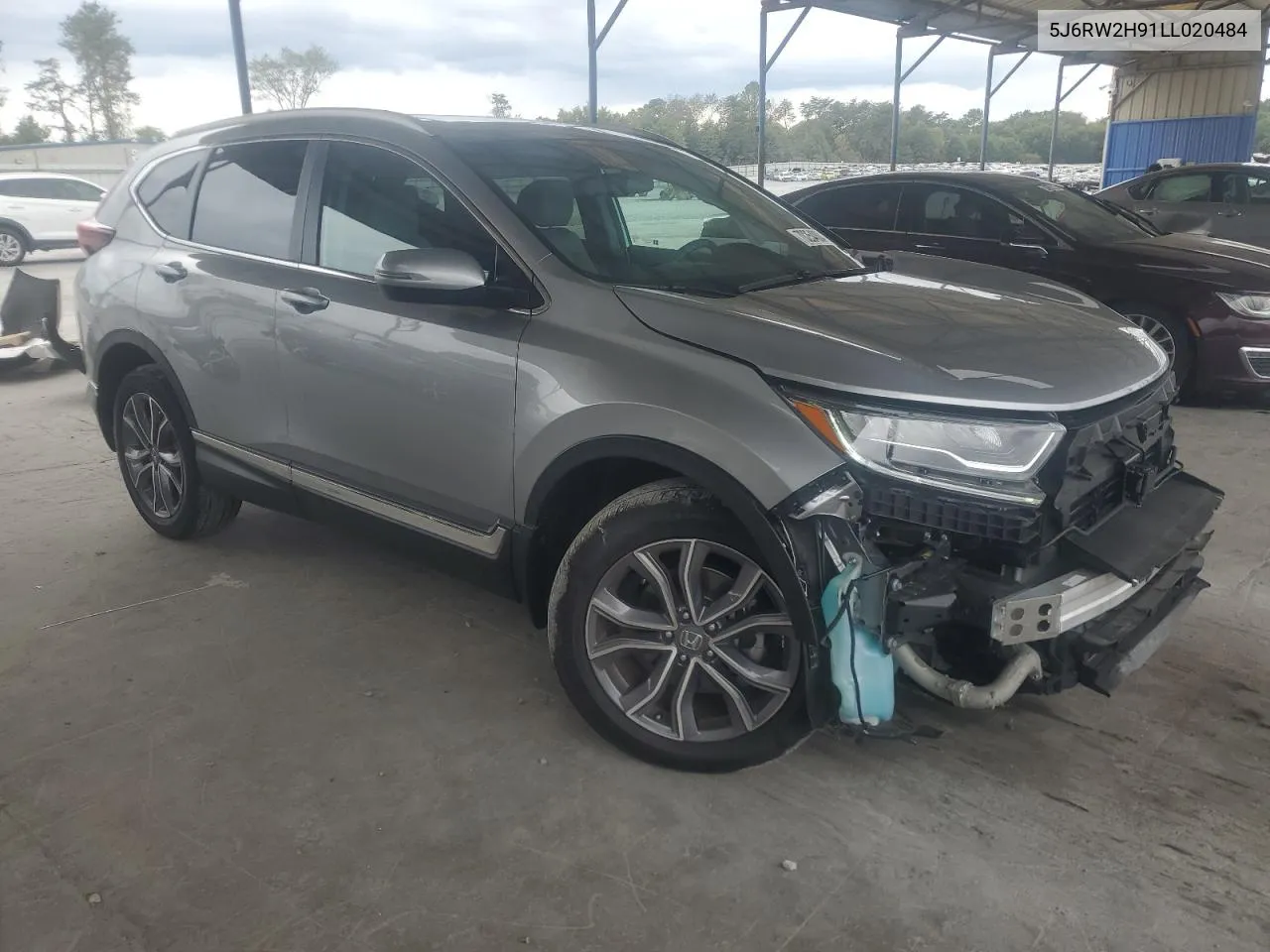 2020 Honda Cr-V Touring VIN: 5J6RW2H91LL020484 Lot: 70254804