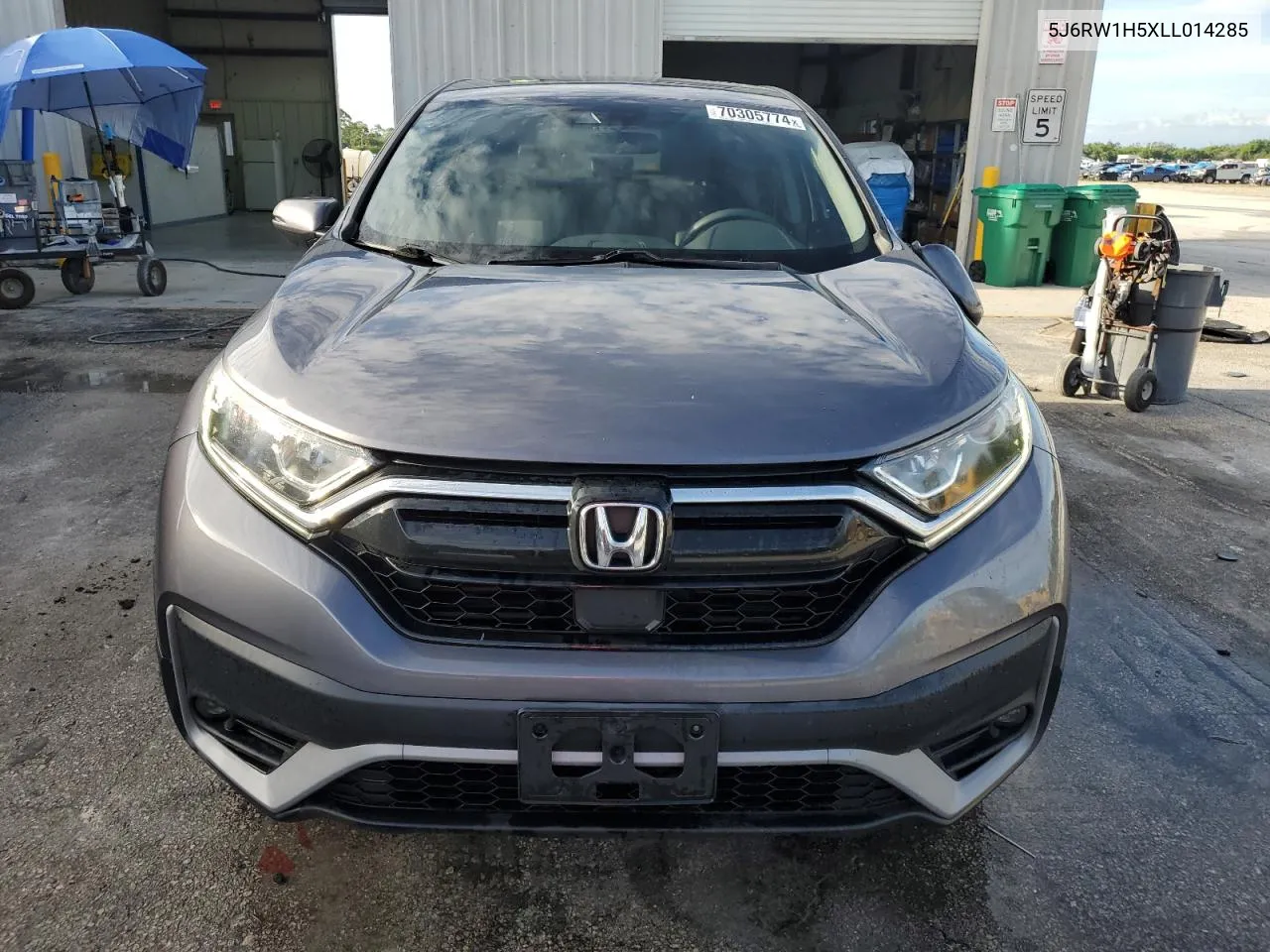 2020 Honda Cr-V Ex VIN: 5J6RW1H5XLL014285 Lot: 70305774