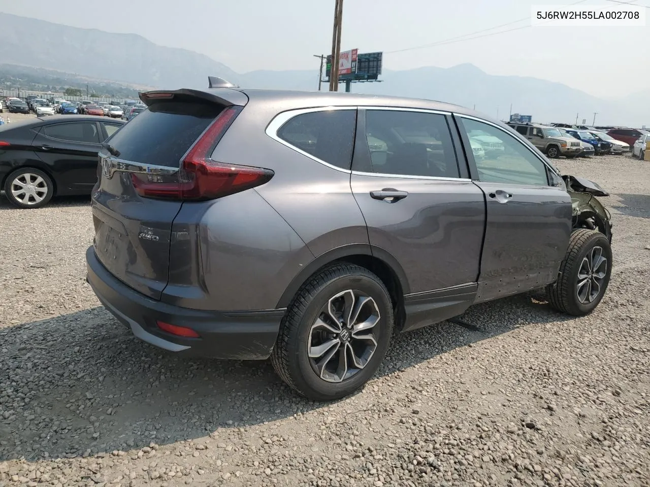 5J6RW2H55LA002708 2020 Honda Cr-V Ex