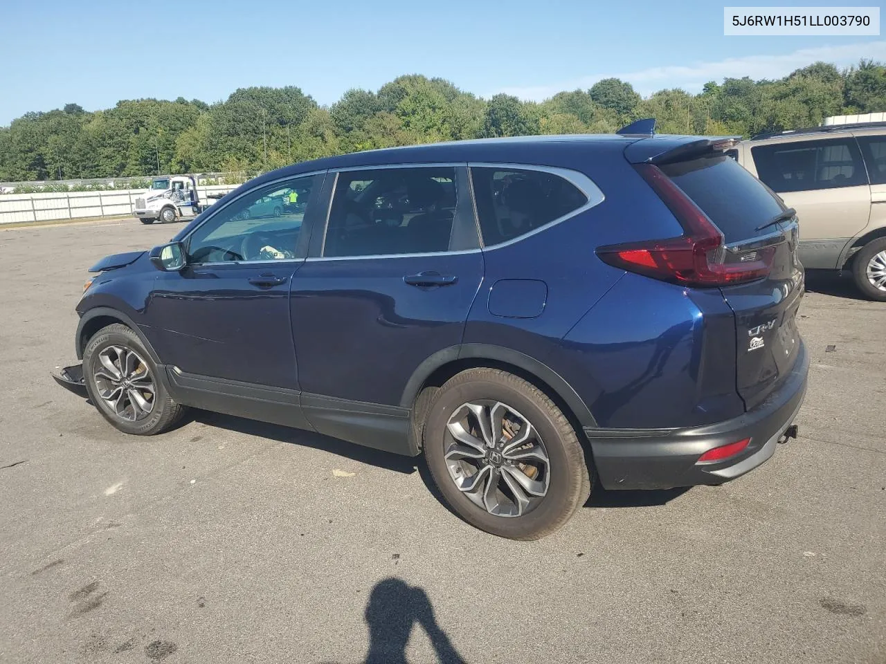 2020 Honda Cr-V Ex VIN: 5J6RW1H51LL003790 Lot: 70433334