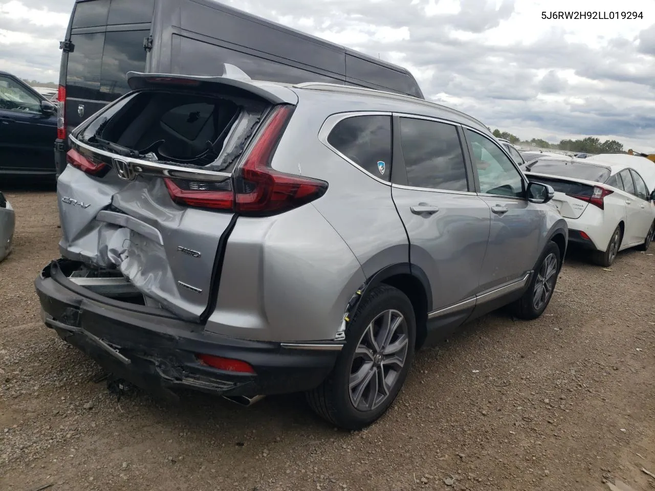 2020 Honda Cr-V Touring VIN: 5J6RW2H92LL019294 Lot: 70513304