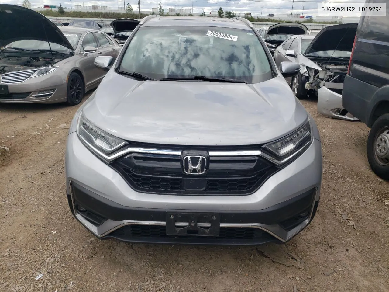 2020 Honda Cr-V Touring VIN: 5J6RW2H92LL019294 Lot: 70513304