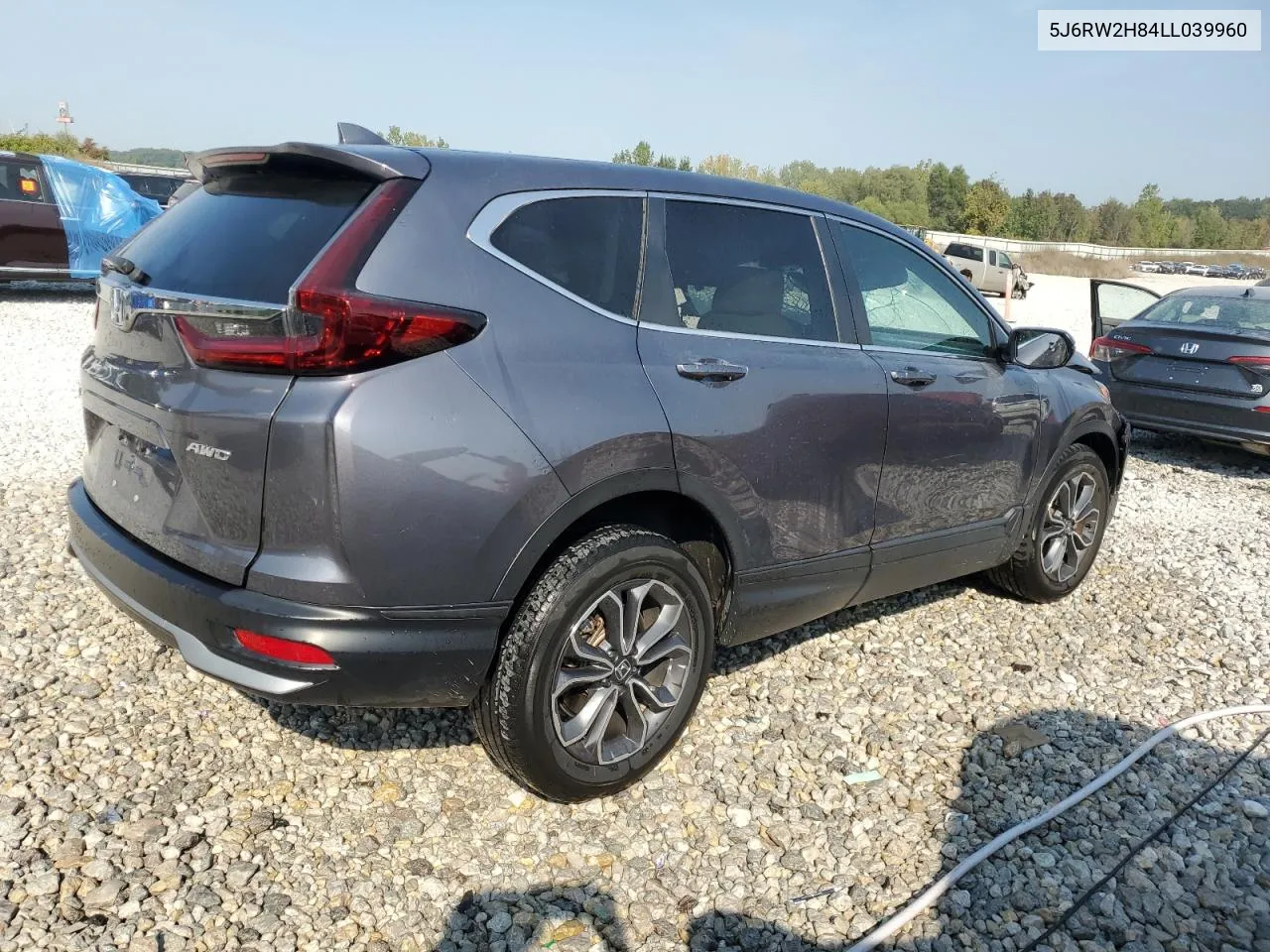 2020 Honda Cr-V Exl VIN: 5J6RW2H84LL039960 Lot: 70779084