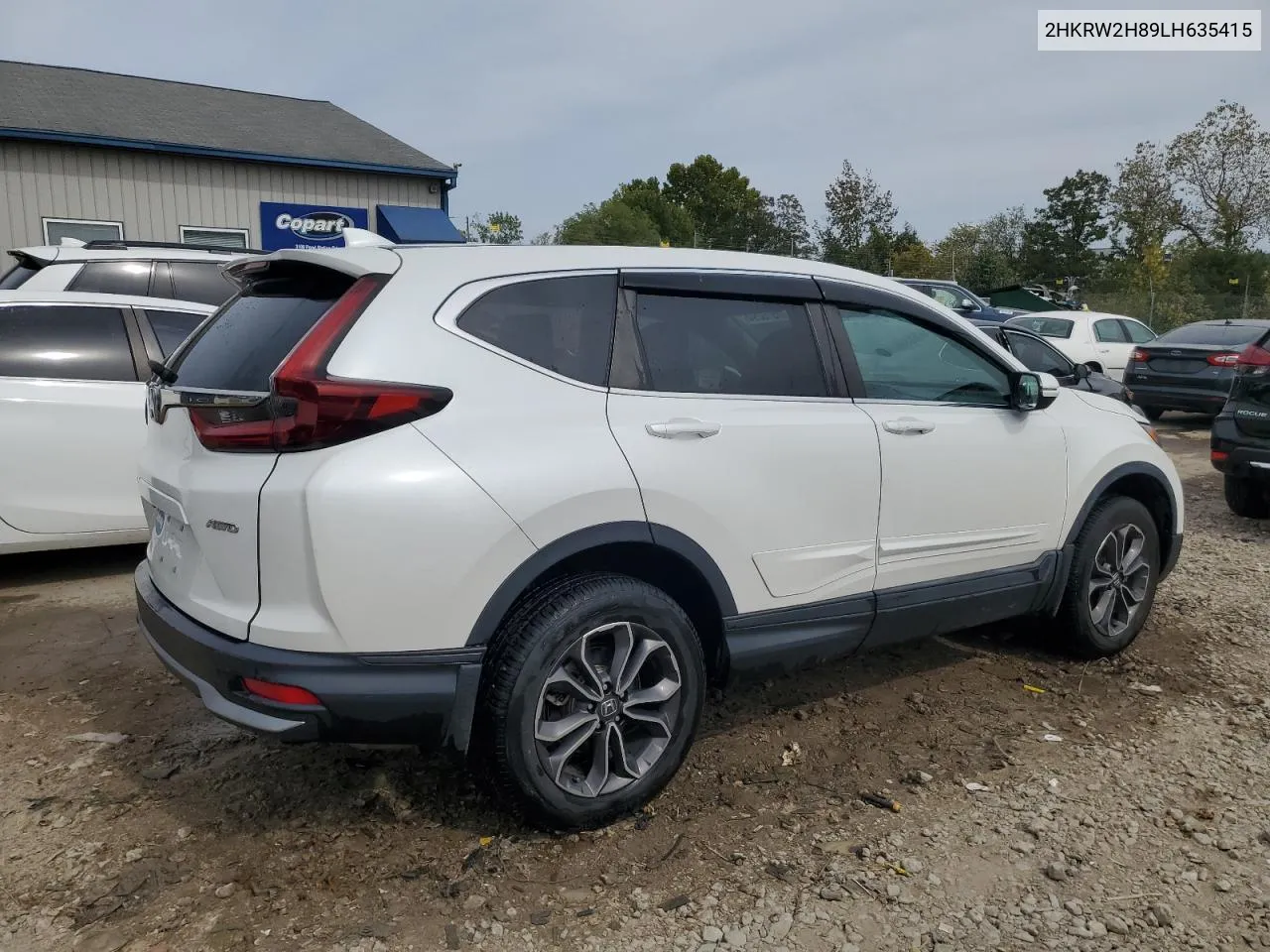 2020 Honda Cr-V Exl VIN: 2HKRW2H89LH635415 Lot: 70816294