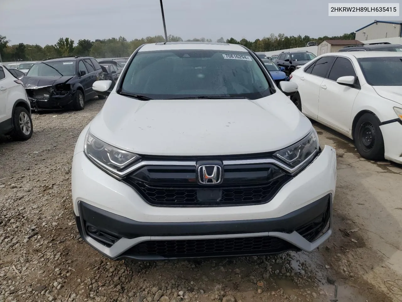 2020 Honda Cr-V Exl VIN: 2HKRW2H89LH635415 Lot: 70816294